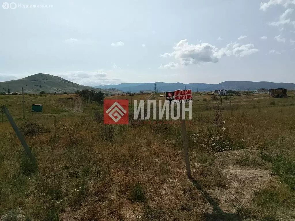 Участок в Республика Крым, муниципальный округ Феодосия, посёлок ... - Фото 1