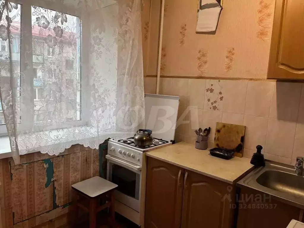 1-к кв. Тюменская область, Тюмень Волгоградская ул., 107 (30.0 м) - Фото 2