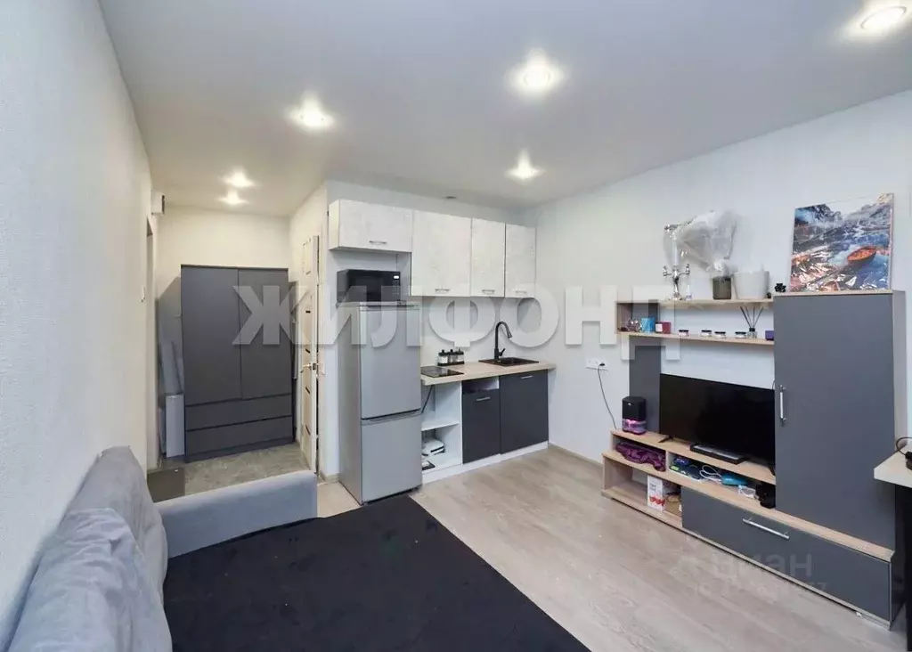 1-к кв. Новосибирская область, Новосибирск Северный мкр, ул. ... - Фото 1