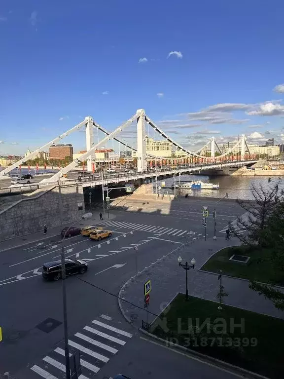 3-к кв. Москва Фрунзенская наб., 2/1 (93.0 м) - Фото 0