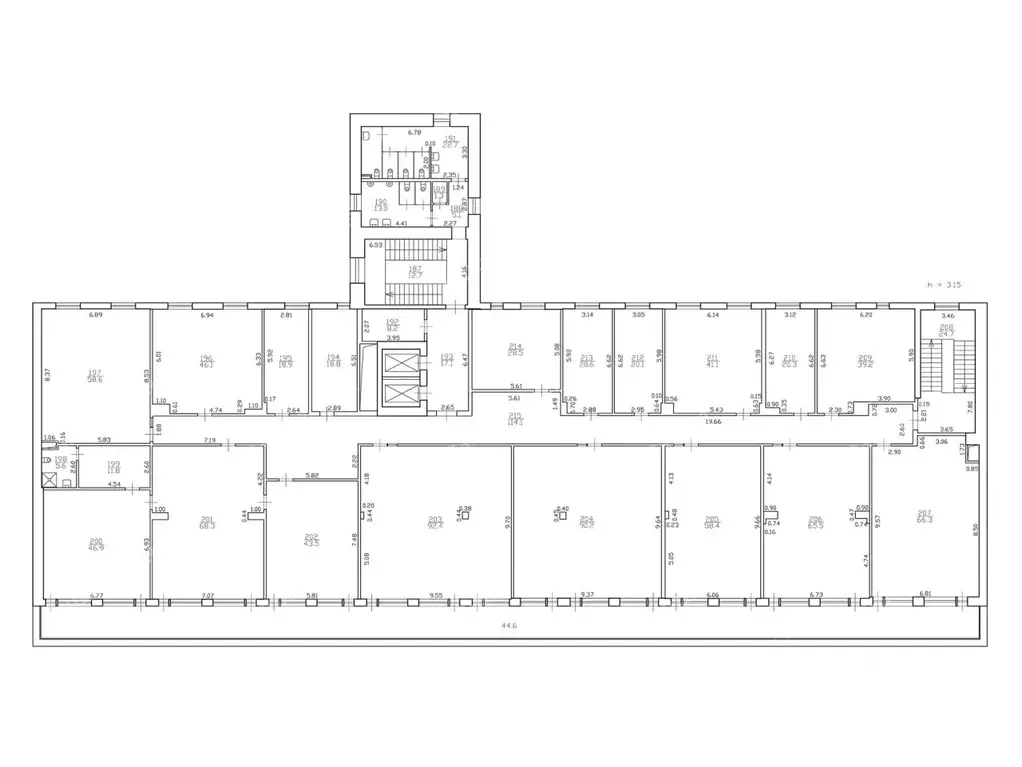Офис в Санкт-Петербург Выборгская наб., 45Е (1043 м) - Фото 2