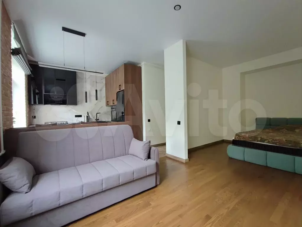 Квартира-студия, 50 м, 1/5 эт. - Фото 1