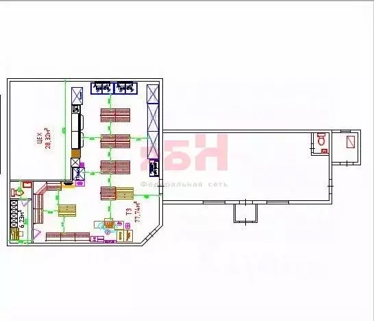 Торговая площадь в Омская область, Таврический район, с. Любомировка ... - Фото 2
