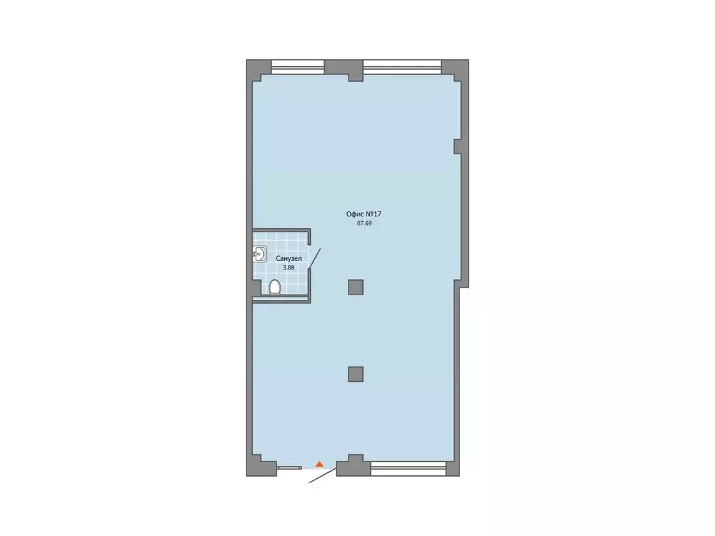 Помещение свободного назначения в Пермский край, Пермь ул. ... - Фото 1