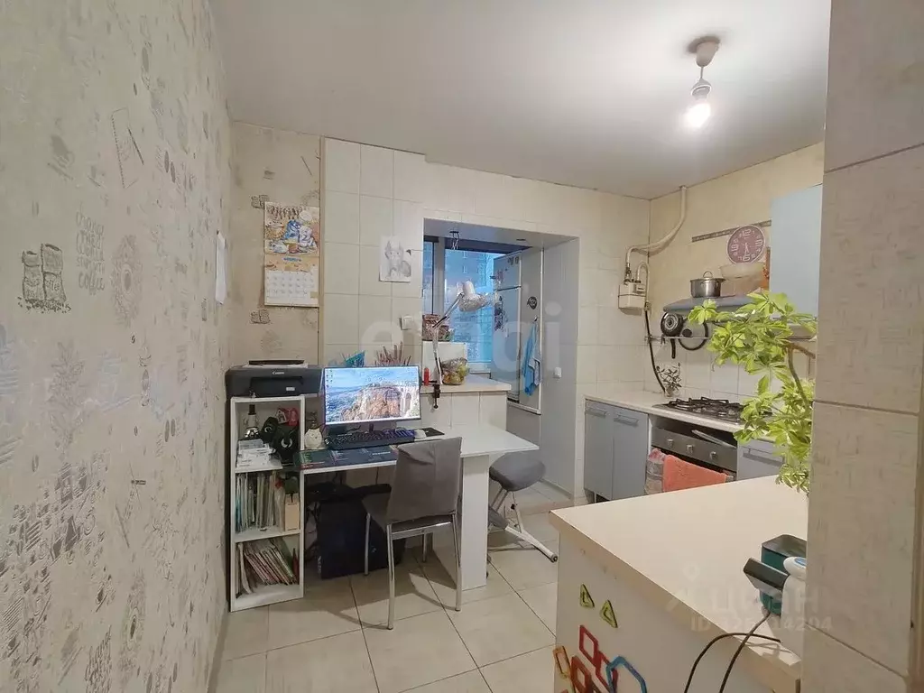 1-к кв. Смоленская область, Смоленск ул. Попова, 117 (29.5 м) - Фото 2