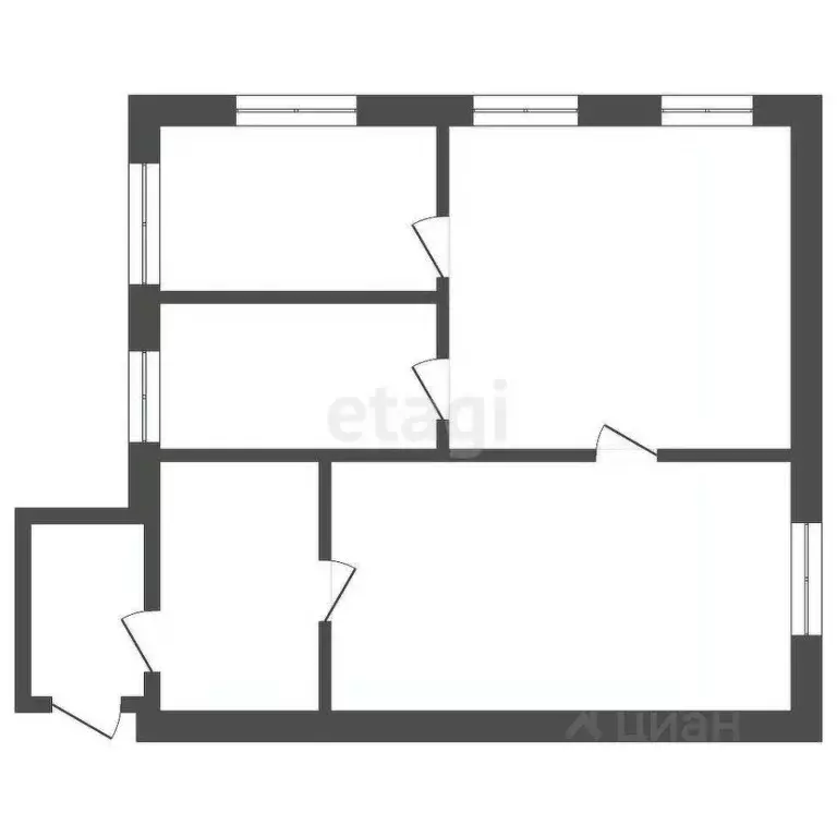 Дом в Кемеровская область, Юрга Чистопрудная ул., 8 (34 м) - Фото 1