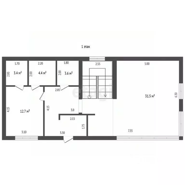 Дом в Севастополь ул. Героев Бреста, 58А/1 (243 м) - Фото 2