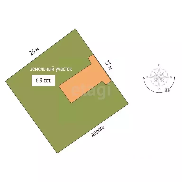 Дом в Забайкальский край, Читинский район, № 85 Раздольное ДНТ  (107 ... - Фото 2