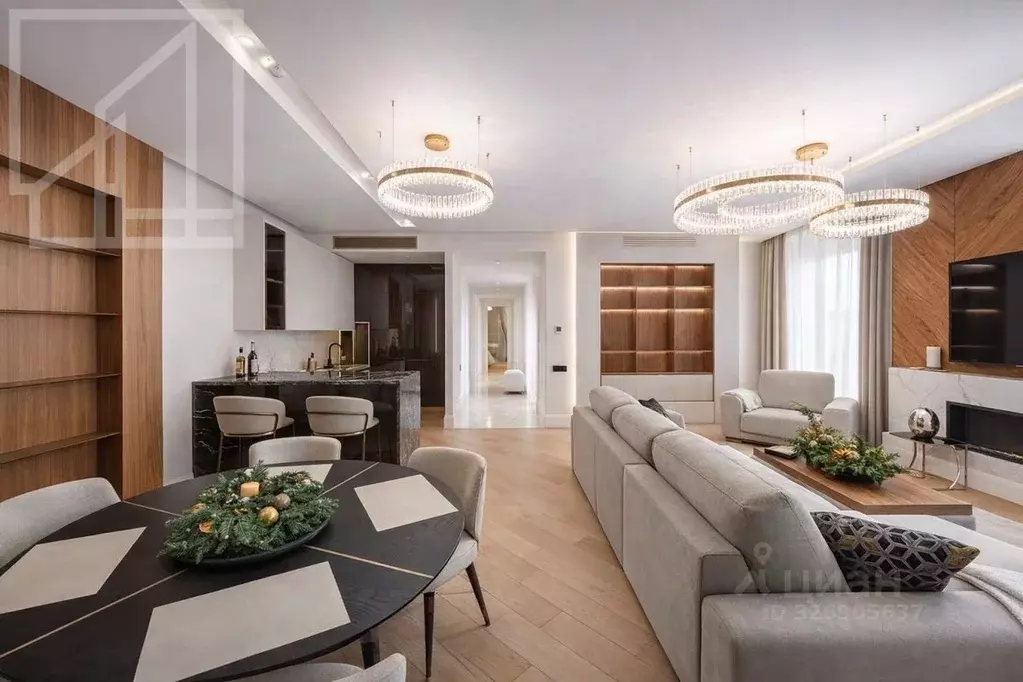 3-к кв. Москва Воробьевское ш., 4С1 (125.0 м) - Фото 1