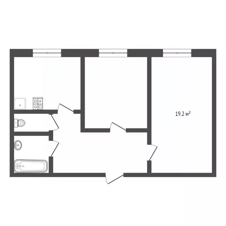 Комната Москва Новочеремушкинская ул., 11К1 (19.2 м) - Фото 2