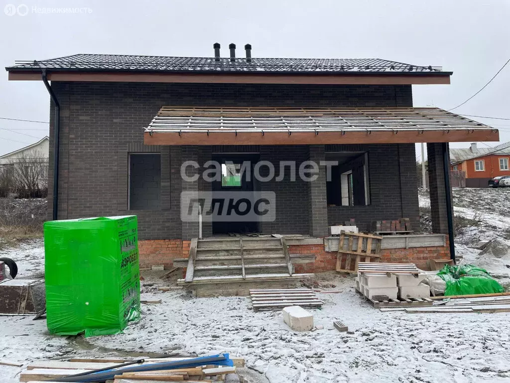 Дом в Курский район, Моковский сельсовет, деревня 1-я Моква, Заречная ... - Фото 0