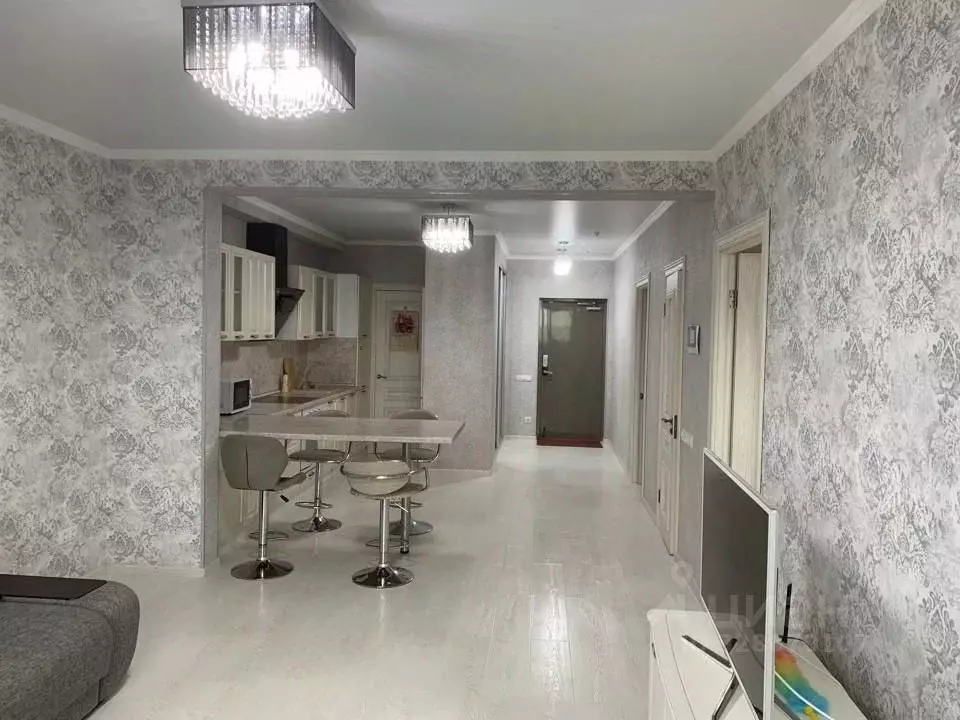 3-к кв. Сахалинская область, Южно-Сахалинск просп. Мира, 300к4 (70.1 ... - Фото 2