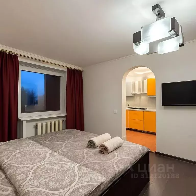 1-к кв. Тульская область, Тула Новомосковская ул., 9 (45.0 м) - Фото 2