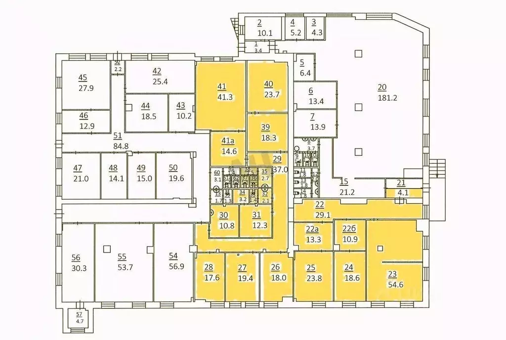 Помещение свободного назначения в Москва Большая Семеновская ул., ... - Фото 2