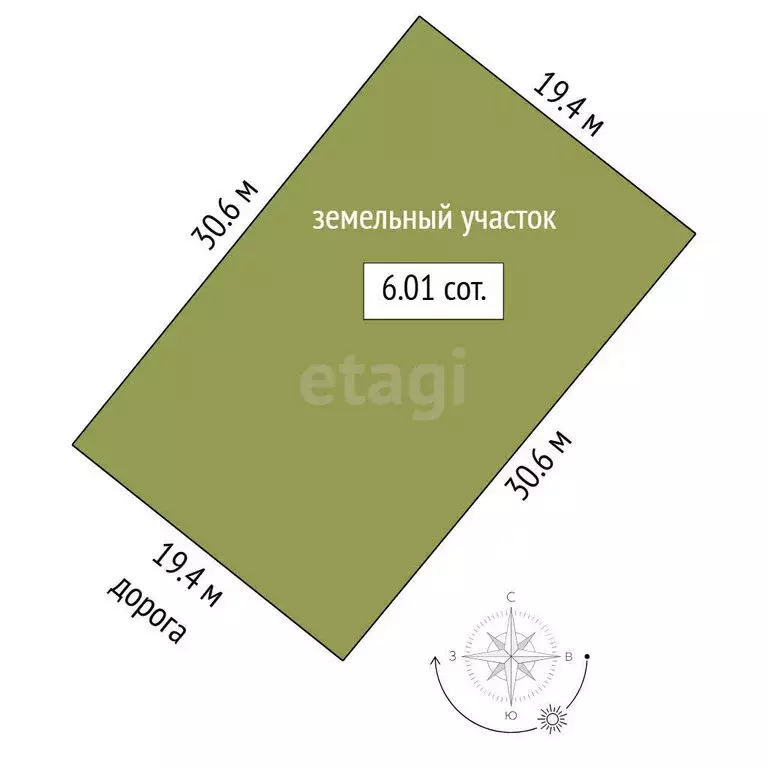 Участок в Тюменский муниципальный округ, садоводческое некоммерческое ... - Фото 0