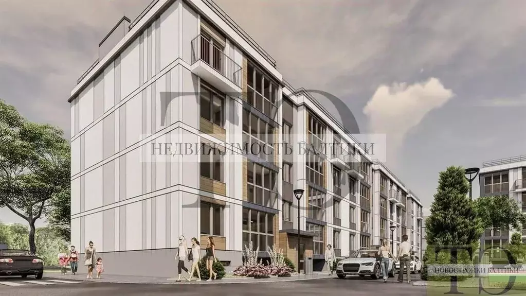 1-к кв. Калининградская область, Калининград ул. Сержанта Мишина, 81к3 ... - Фото 1