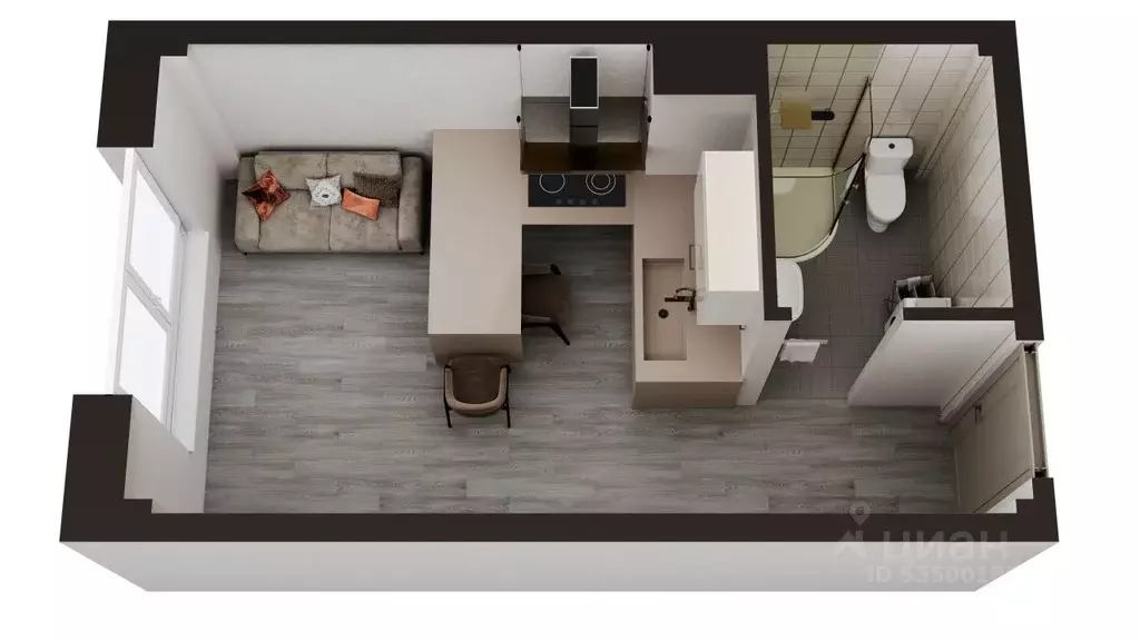 Студия Сахалинская область, Анивский городской округ, с. Новотроицкое  ... - Фото 1