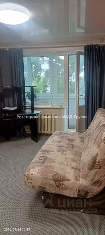 1-к кв. Хабаровский край, Хабаровск Ленинградская ул., 7 (33.5 м) - Фото 0