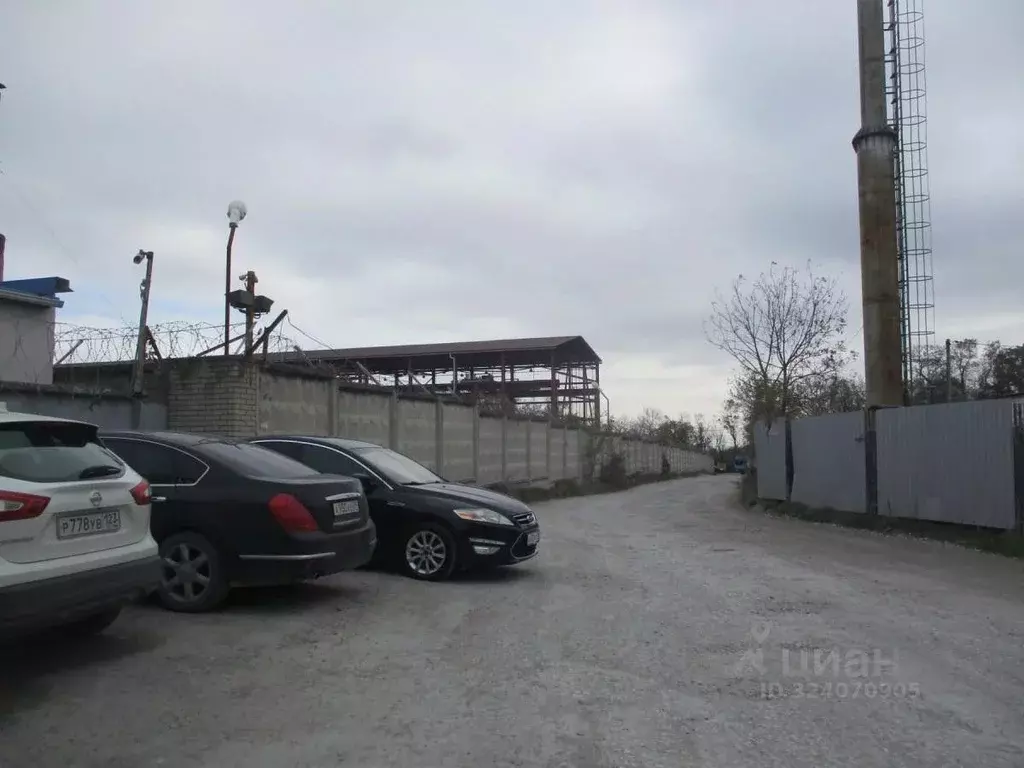 Склад в Краснодарский край, Новороссийск городской округ, с. Гайдук ... - Фото 1