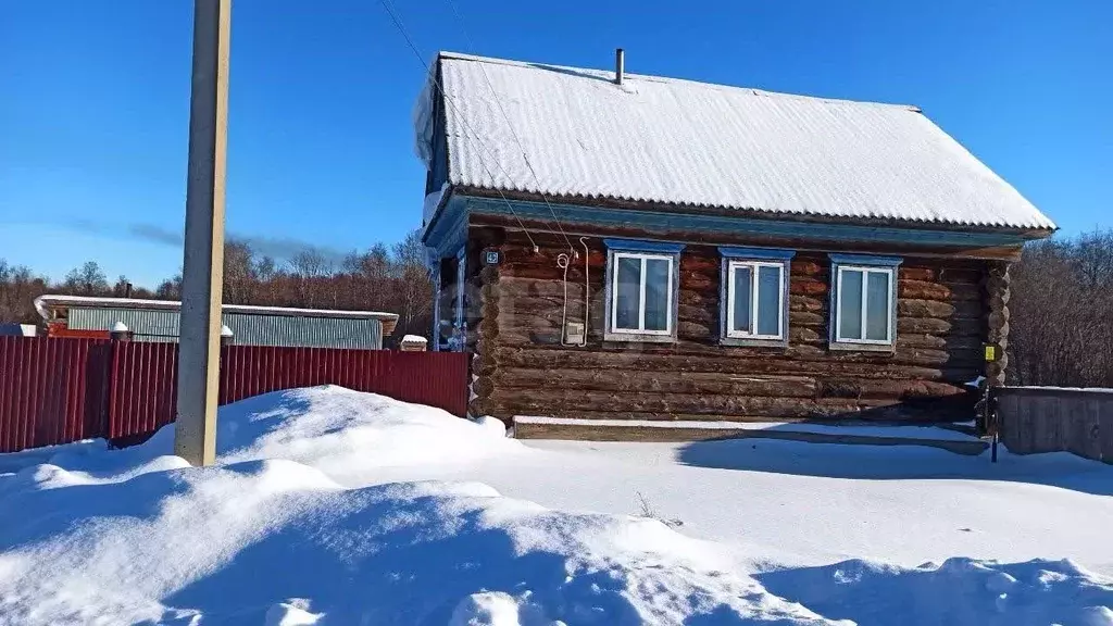 Дом в Пермский край, пос. Куеда ул. Строителей, 43 (40 м) - Фото 1