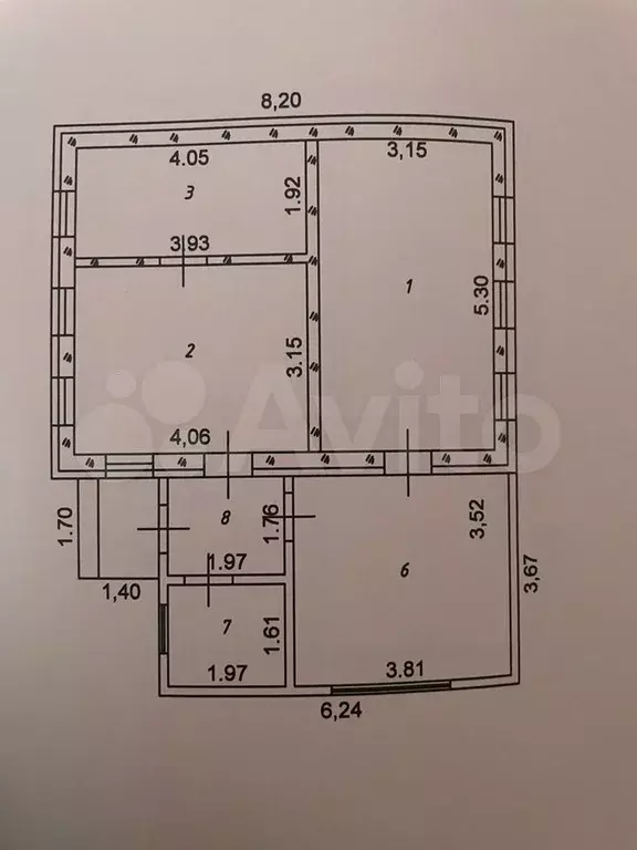 Дом 87,4 м на участке 3 сот. - Фото 1