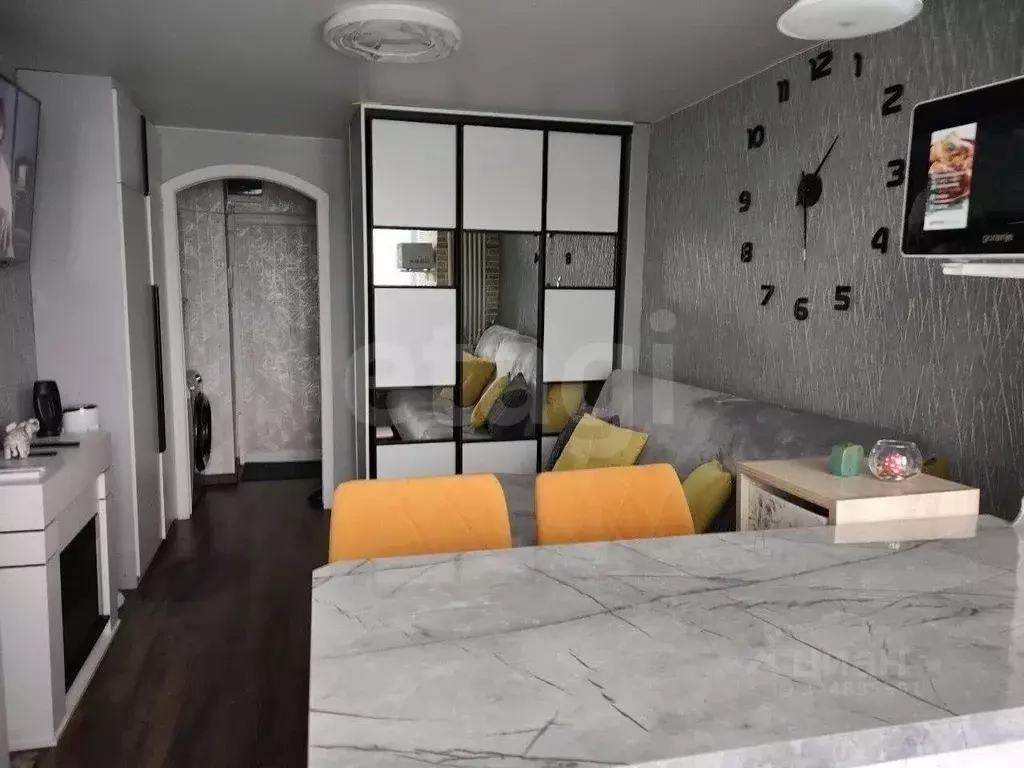 Студия Тюменская область, Тюмень ул. 30 лет Победы, 77 (18.5 м) - Фото 1