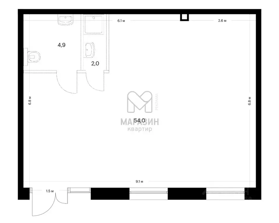 Помещение свободного назначения в Санкт-Петербург ул. Шкиперский ... - Фото 2