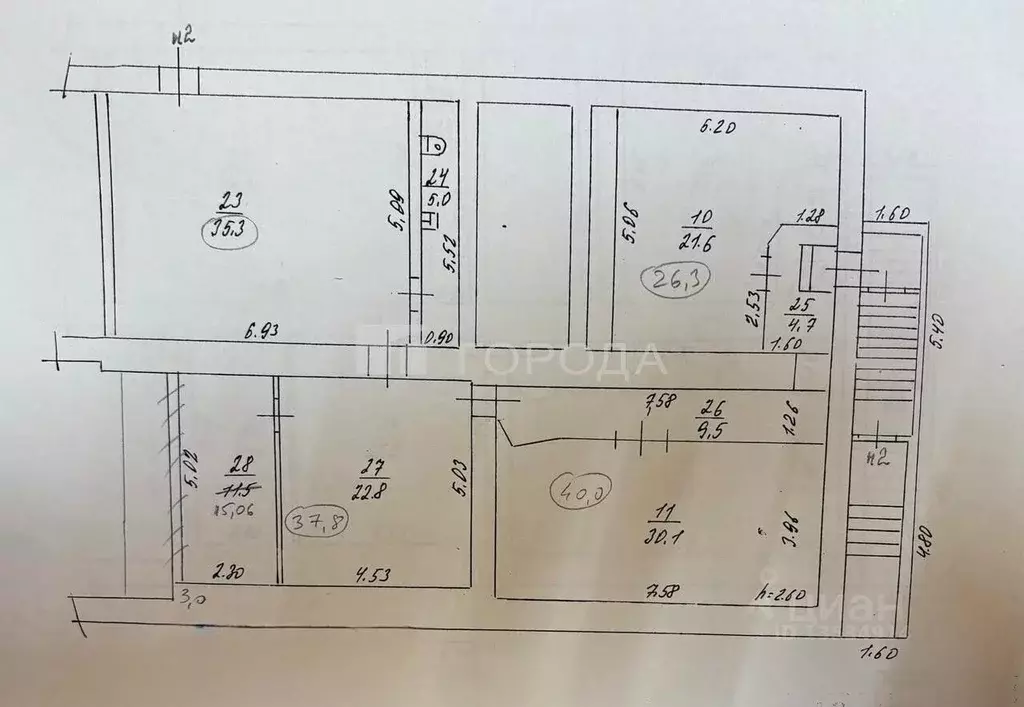 Торговая площадь в Алтайский край, Барнаул просп. Строителей, 8/23 ... - Фото 2