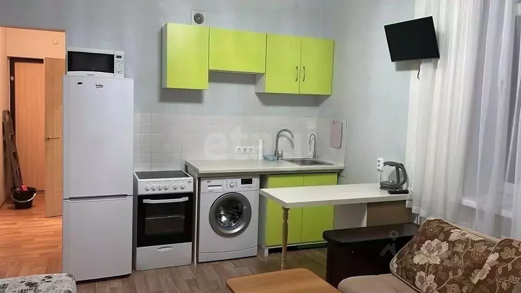 Студия Санкт-Петербург ул. Верности, 17 (24.4 м) - Фото 1