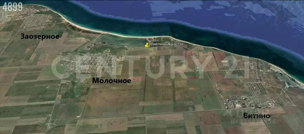 Участок в Крым, Сакский район, Молочненское с/пос ул. Соленая (6.6 ... - Фото 2