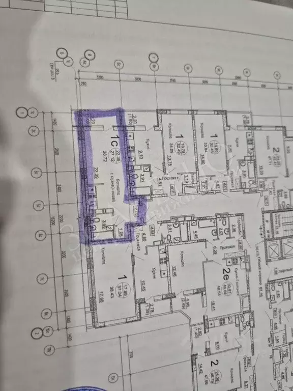 Студия Воронежская область, Воронеж Острогожская ул., 156/3 (28.7 м) - Фото 2