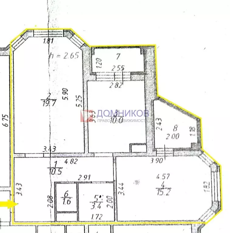 2-комнатная квартира: Ступино, улица Калинина, 8 (60.3 м) - Фото 0