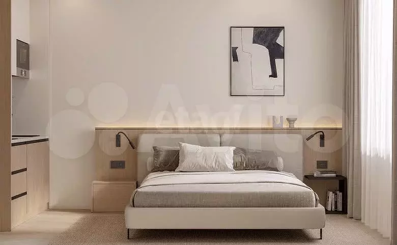 Апартаменты-студия, 20 м, 8/16 эт. - Фото 1