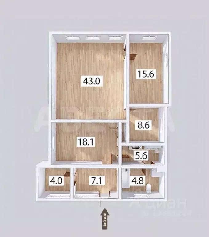 Дом в Омская область, Омск ул. 24-я Северная (97 м) - Фото 2