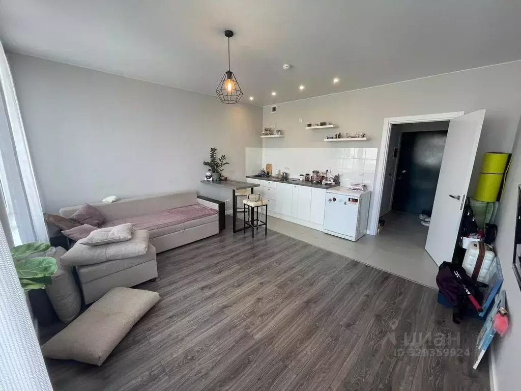 Студия Москва 1-й Грайвороновский проезд, 1 (27.0 м) - Фото 2