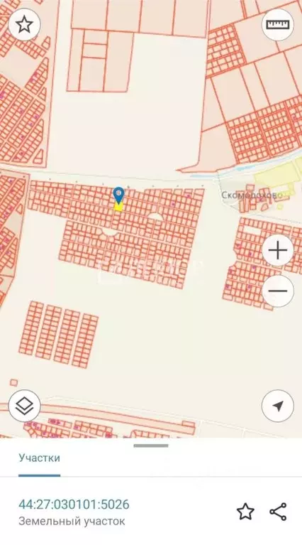 Участок в Костромская область, Кострома ул. Родная (9.5 сот.) - Фото 2