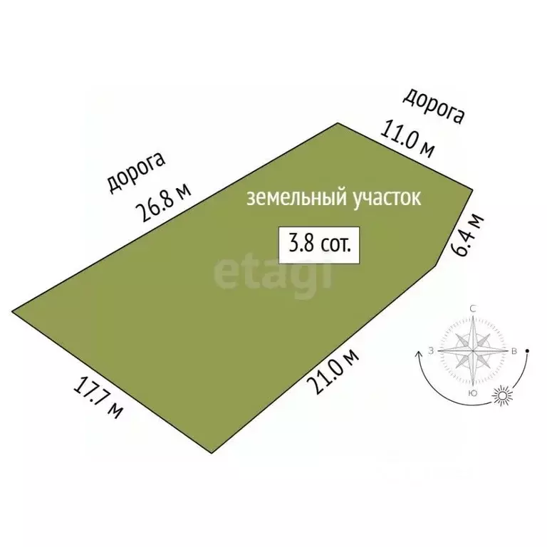 Участок в Тюменская область, Тюмень Березовая роща СНТ, ул. Еловая, ... - Фото 2