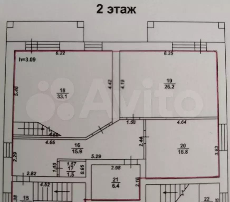 4-к. квартира, 170 м, 2/3 эт. - Фото 0