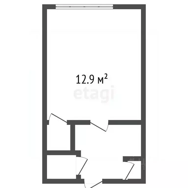 Студия Воронежская область, Воронеж ул. Березовая Роща, 28/1 (18.3 м) - Фото 2