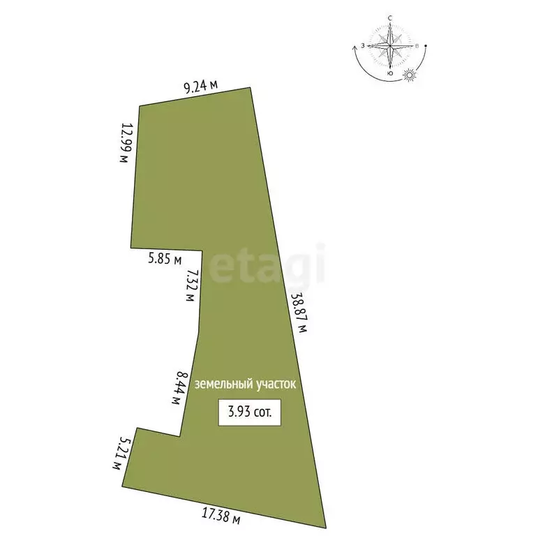 Участок в Ишим, садоводческое товарищество Ишимсельмаш-1 (6 м) - Фото 1