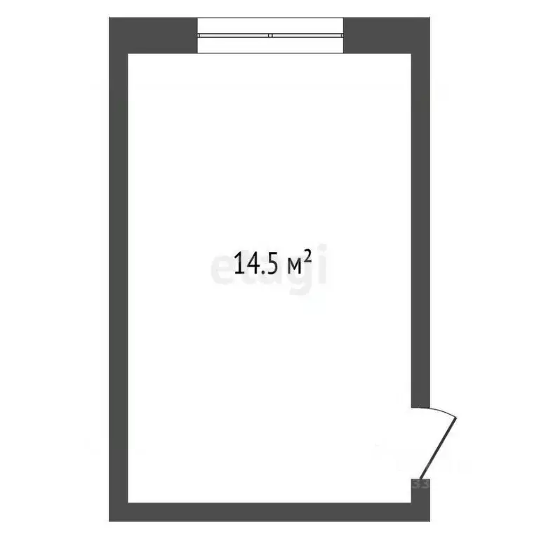 Комната Ханты-Мансийский АО, Сургут Трубная ул., 5/1 (14.5 м) - Фото 1