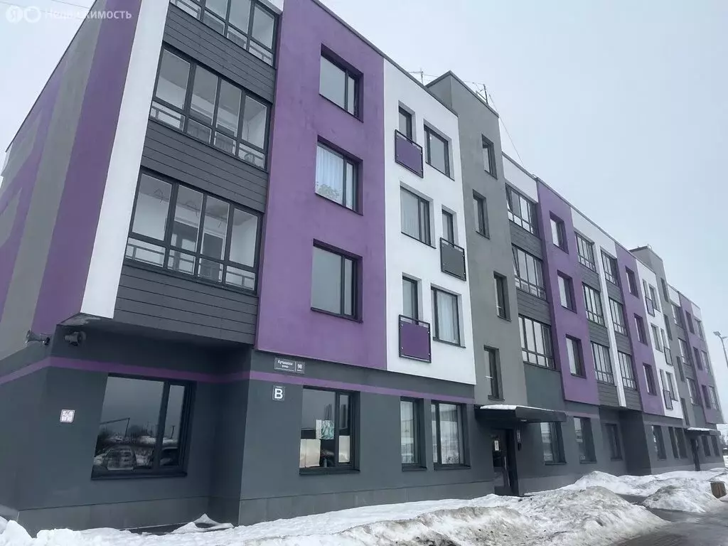 1-комнатная квартира: деревня Малое Верево, улица Кутышева, 9Вк8 (23 ... - Фото 1