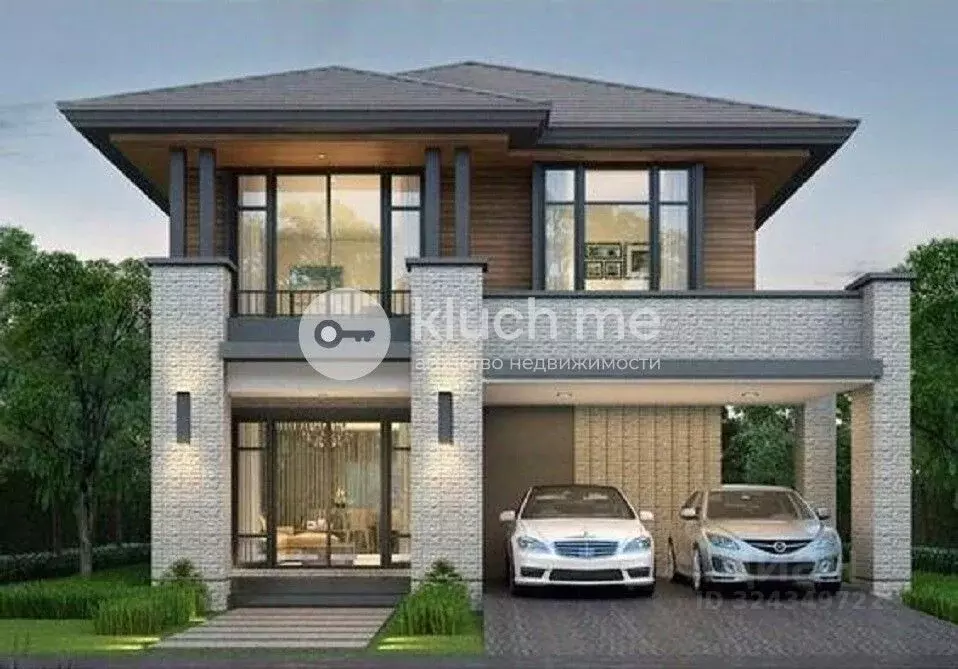 Дом в Татарстан, Казань Большие Дербышки жилмассив, ул. Окружная (120 ... - Фото 2