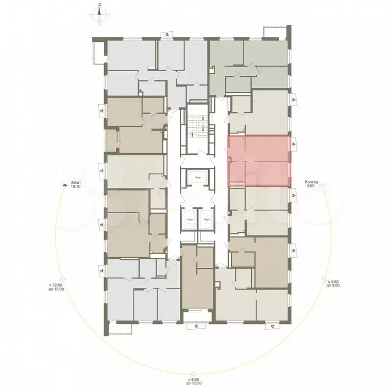 1-к. квартира, 38,5 м, 18/25 эт. - Фото 1
