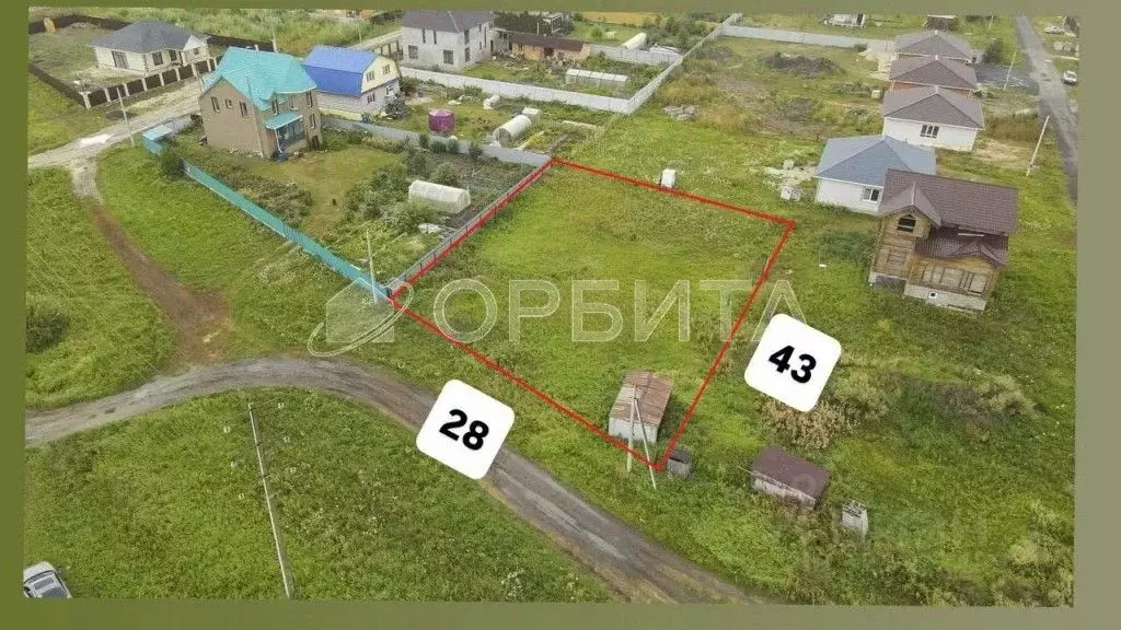 Участок в Тюменская область, Тюменский муниципальный округ, с. Чикча, ... - Фото 2