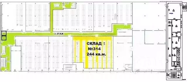Склад в Московская область, Котельники Ковровый мкр, 37 (244 м) - Фото 2