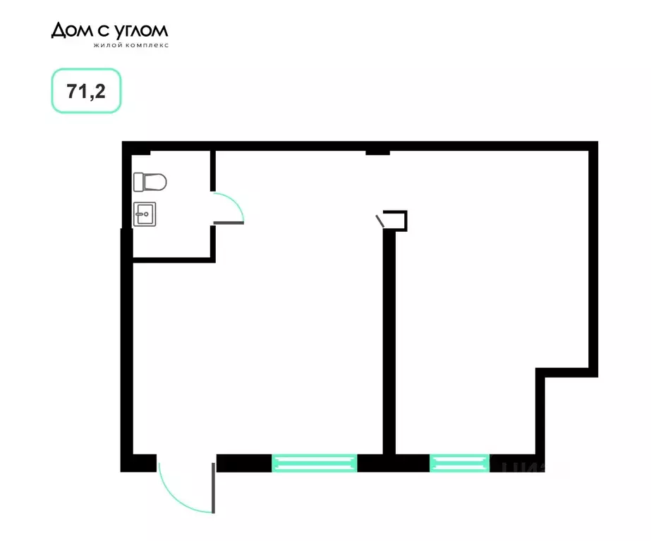 1-к кв. Приморский край, Владивосток ул. Нейбута, 137с1 (71.23 м) - Фото 0