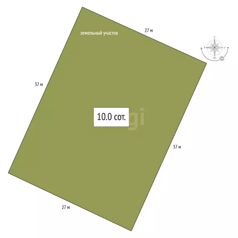 Участок в Майминский район, село Подгорное (10 м) - Фото 1