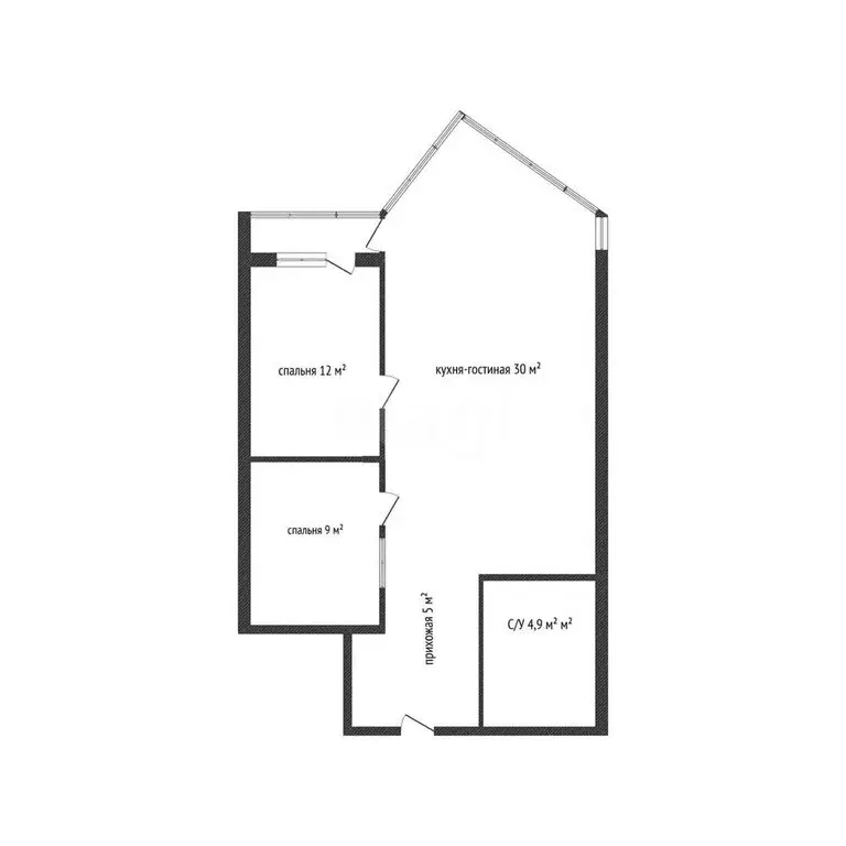2-комнатная квартира: Краснодар, Совхозная улица, 1к1 (60.3 м) - Фото 1