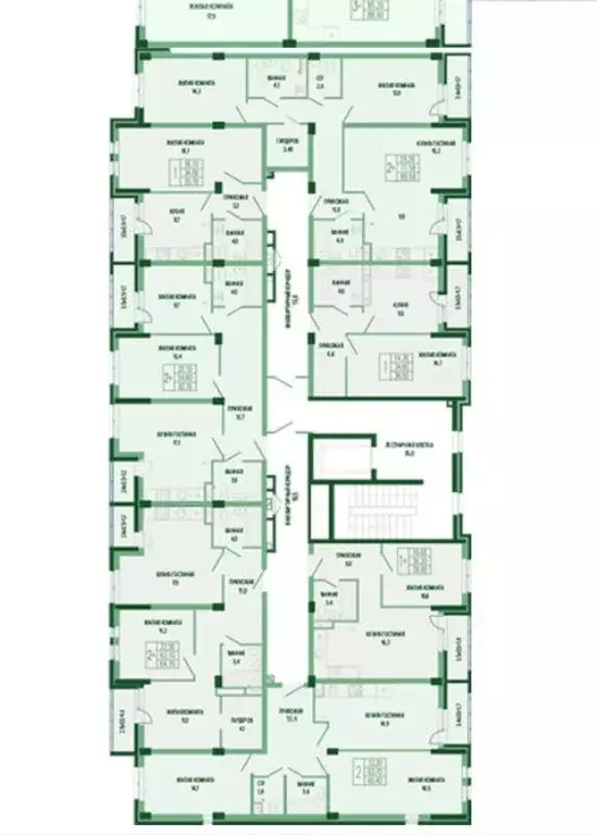 1-к кв. Краснодарский край, Краснодар Круговая ул., 4/1к3 (36.6 м) - Фото 2